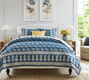 Regan Handcrafted Reversible Quilt | Pottery Barn (US)