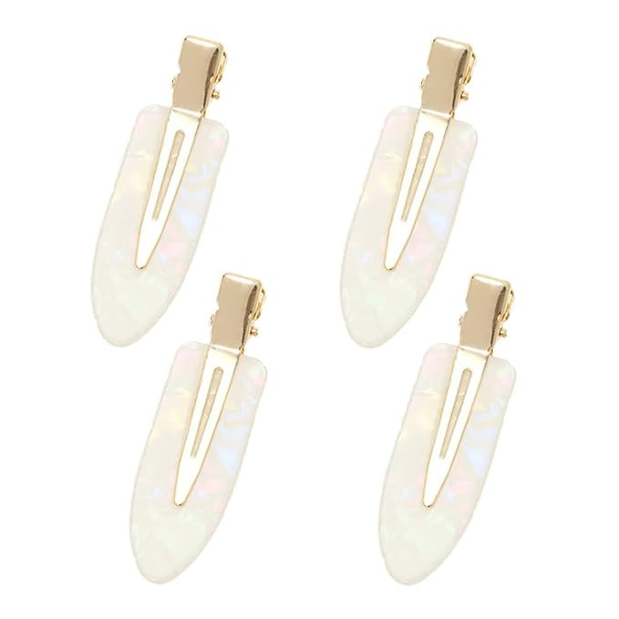 Mini Skater Small Hair Clips 2.36inch No Crease Hair Pins No Bend Cute Barrettes Accessories for ... | Amazon (US)