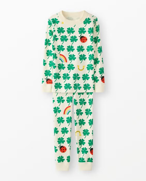 Girls' & Boys' Over The Rainbow St. Patrick's Day HannaJams™ Pajama Set in 100% Organic Combed Cotton - Size Little Kids 4 by Hanna Andersson | Hanna Andersson