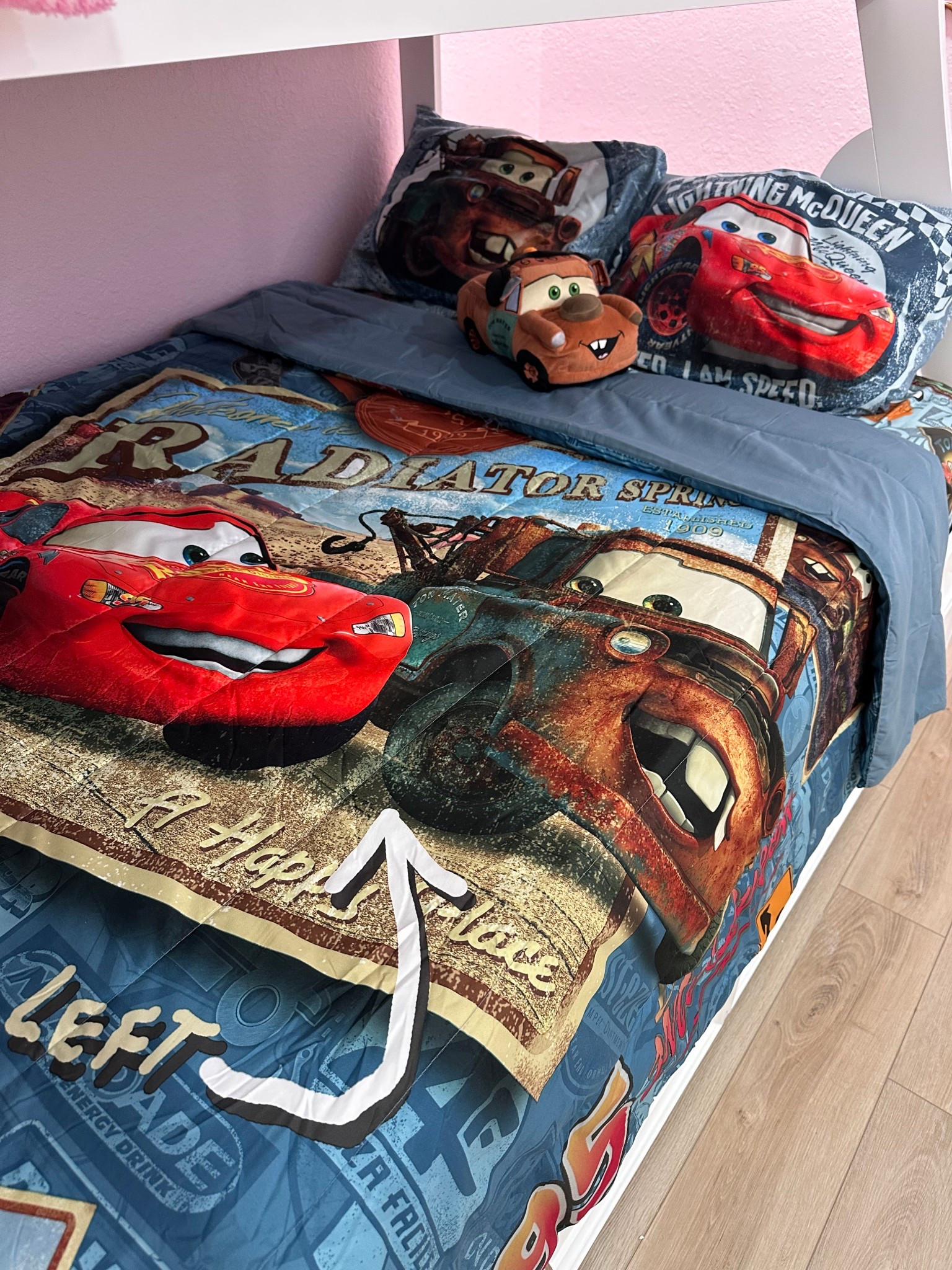 Myles new bedding // toddler room // big boy bed // Disney cars // Amazon finds // home decor 

#LTKKids #LTKFamily #LTKHome