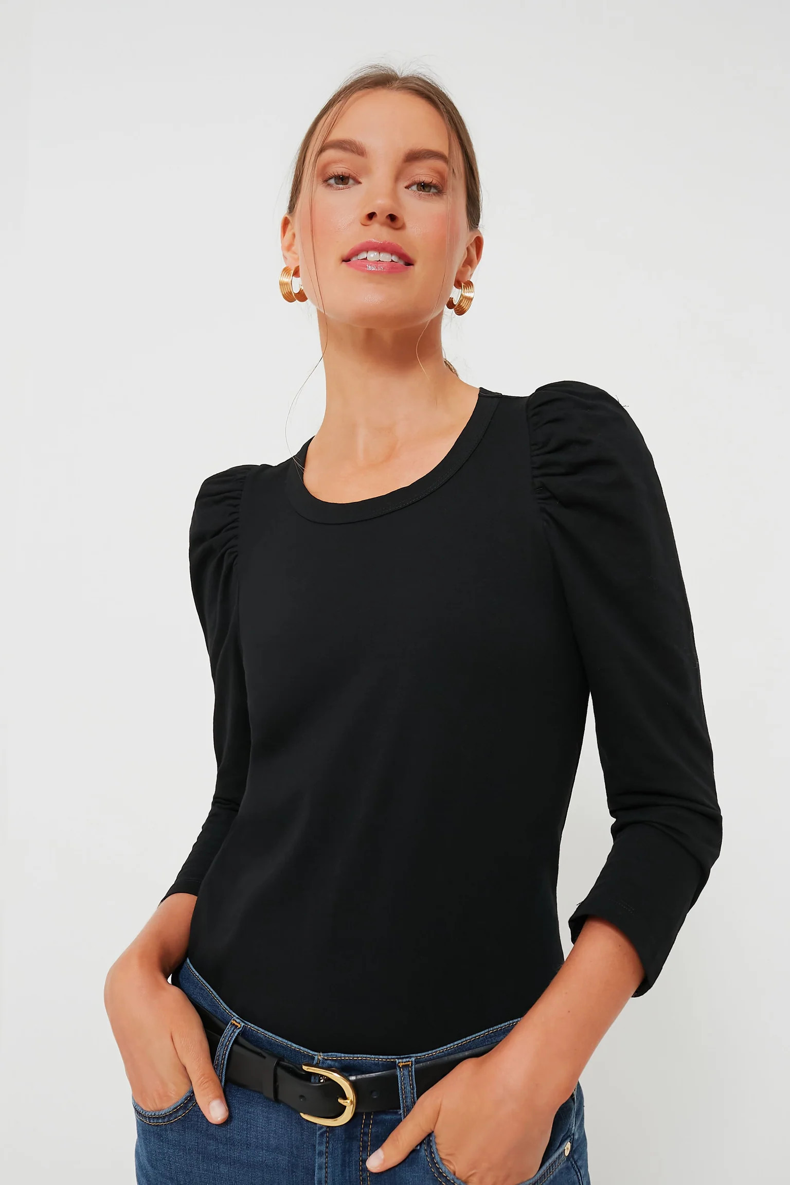 Olive Striped Vesty Long Sleeve Crewneck | Tuckernuck (US)