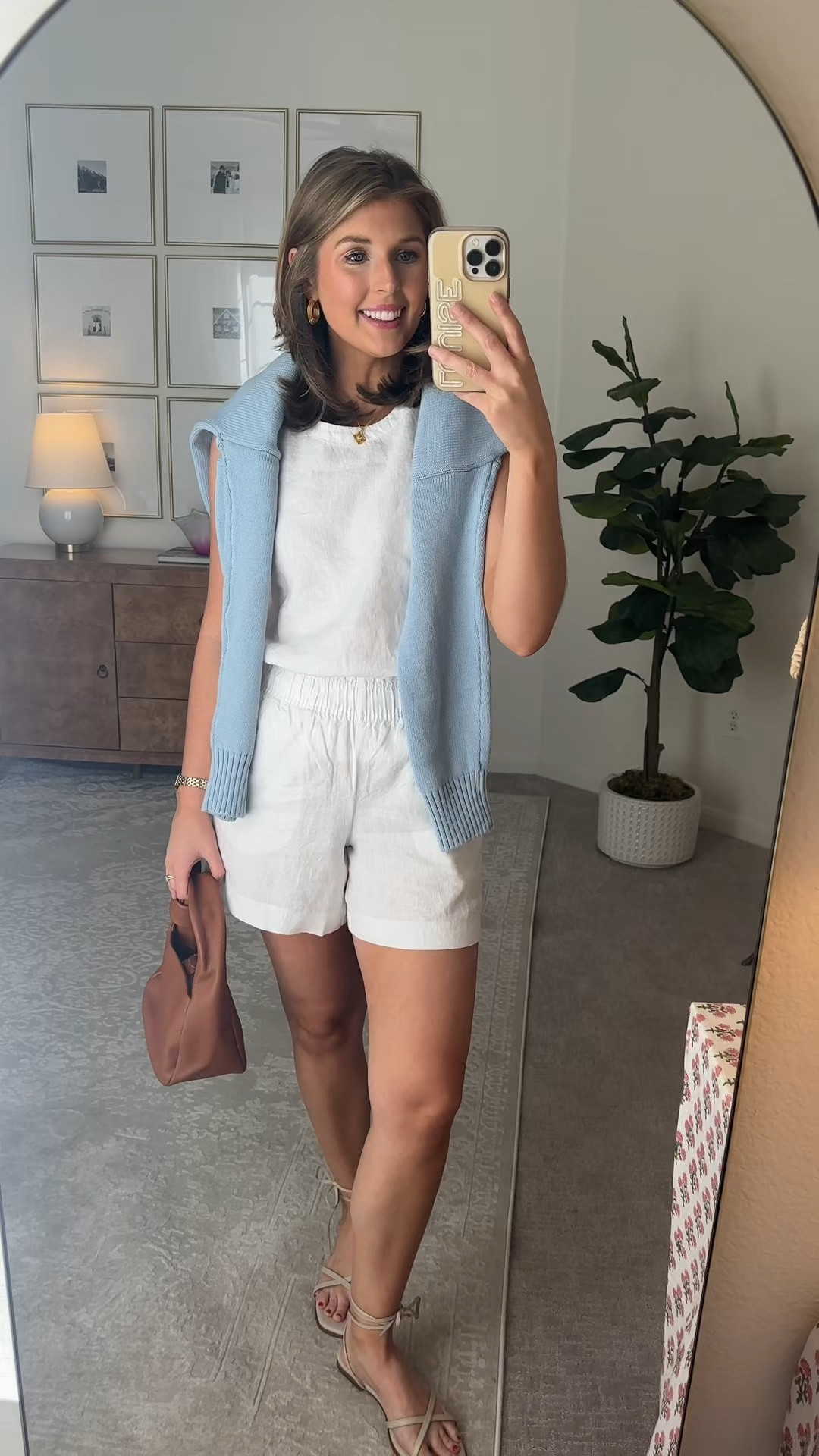 Spring & summer outfit idea! Wearing an XS in top and bottoms!

@onequince #quincepartner