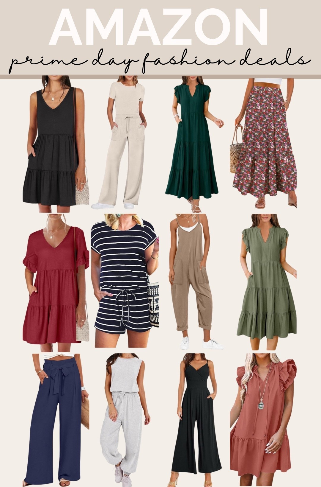 Amazon prime day fashion deals!! These are some of my favorite Amazon fashion finds and you can score them on sale!
@amazon #ad #founditonamazon 

#LTKFindsUnder50 #LTKSaleAlert