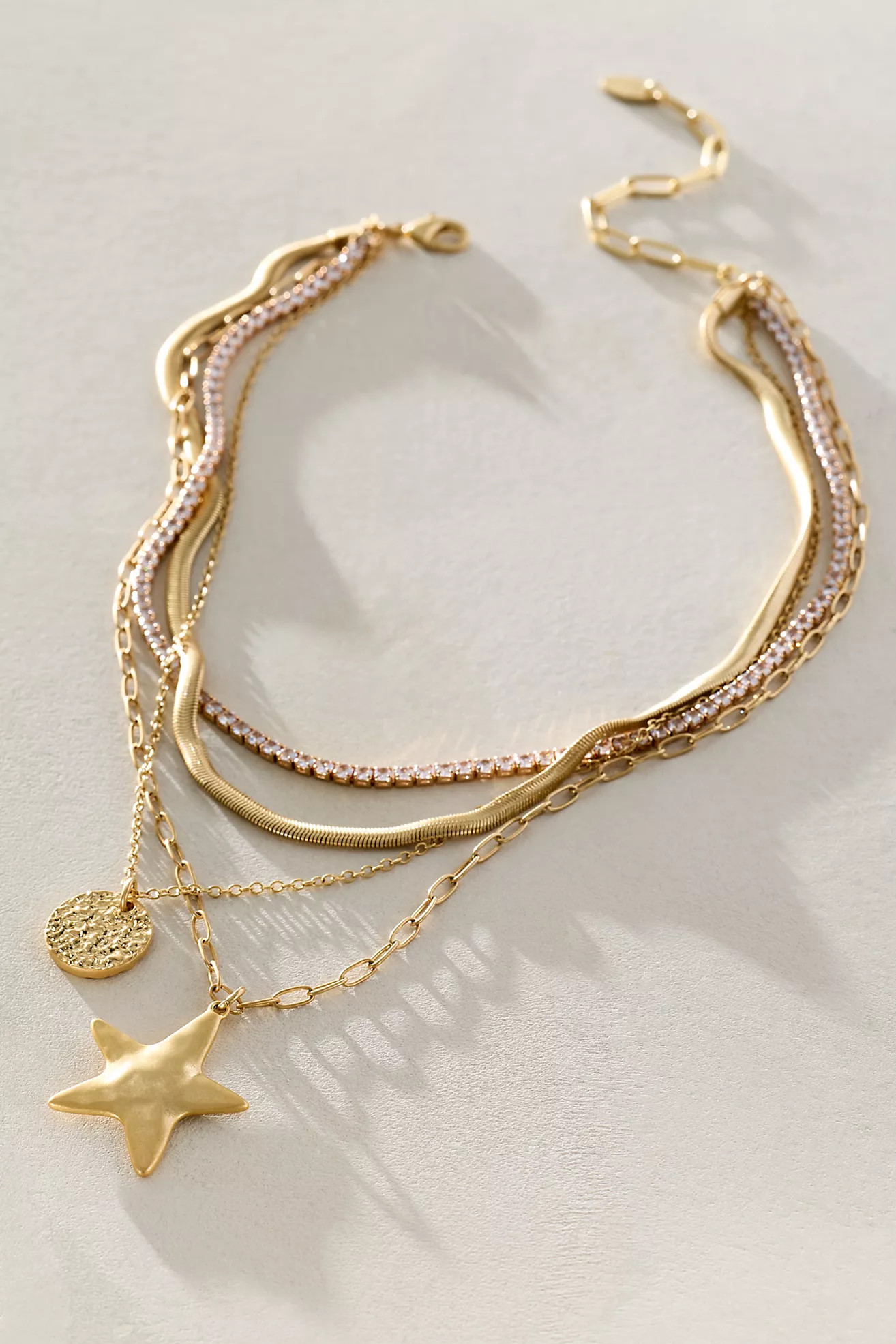 Siesta Gold-Plated Layer Necklace | Free People (Global - UK&FR Excluded)