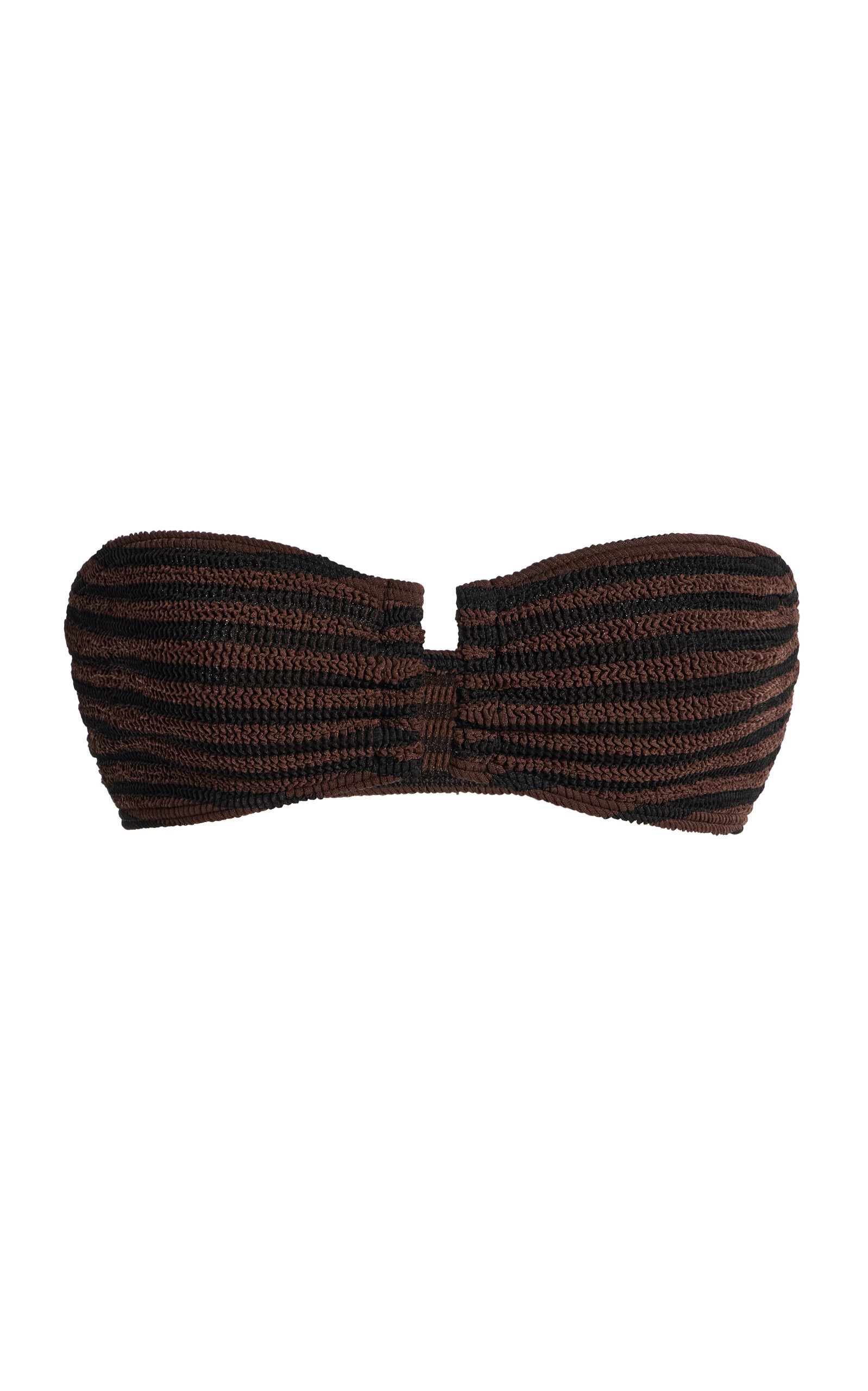 Blake Striped Bandeau Bikini Top | Moda Operandi (Global)