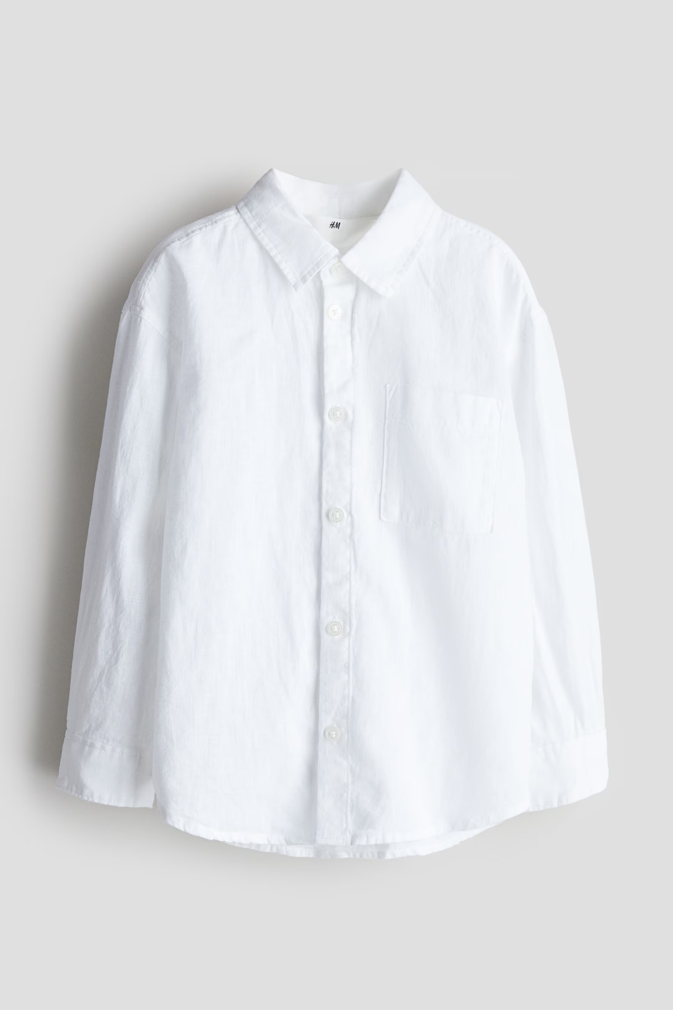 Linen-Blend Shirt | H&M (US + CA)