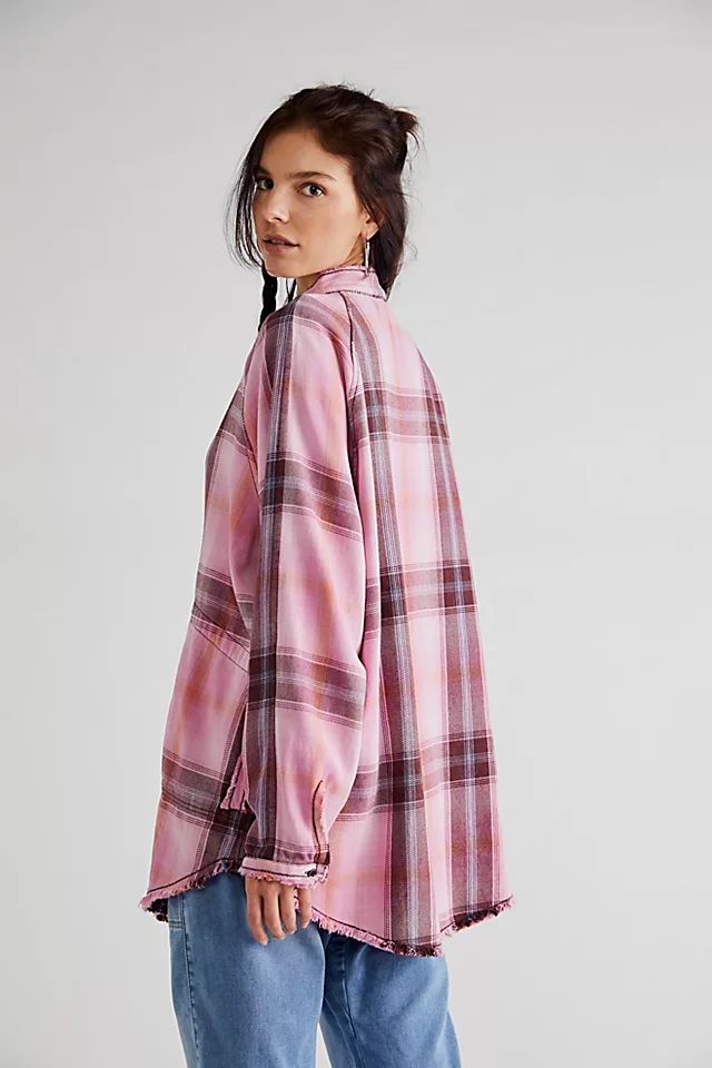 We The Free Summer Daydream Plaid Buttondown | Free People (Global - UK&FR Excluded)