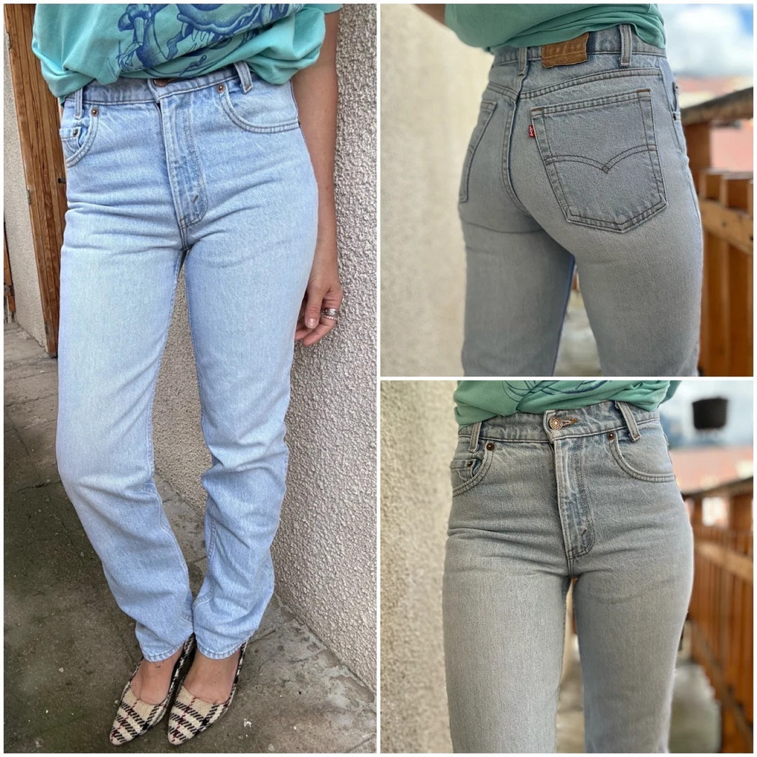 Levi's 505 Student w25 L32 vintage light blue stonewash faded jeans 80s Levi's denim USA 1988 | Etsy (US)