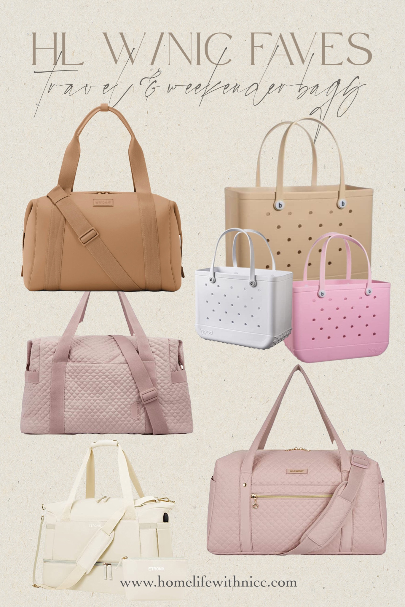 Some of my favorite travel and weekender bags. The danger Dover bag is a fave for travel and I LOVE using the big bags for all the kids’ activities!! They fit so much and are great for the beach too!! #boggbag #travel #travelbags #dagnedover #bags #neutralbags 

#LTKFind #LTKtravel #LTKitbag