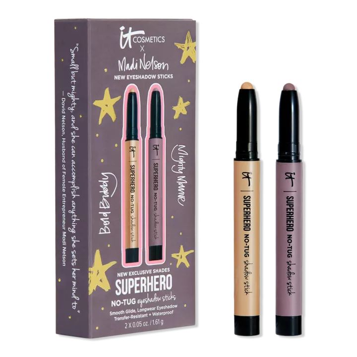 IT Cosmetics x Madi Nelson Superhero No-Tug Eyeshadow Sticks Kit | Ulta