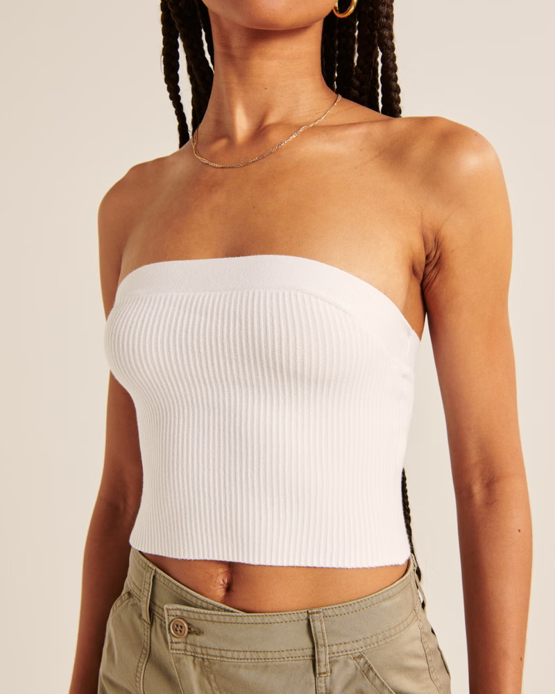 Women's Ottoman Tube Top | Women's Tops | Abercrombie.com | Abercrombie & Fitch (US)