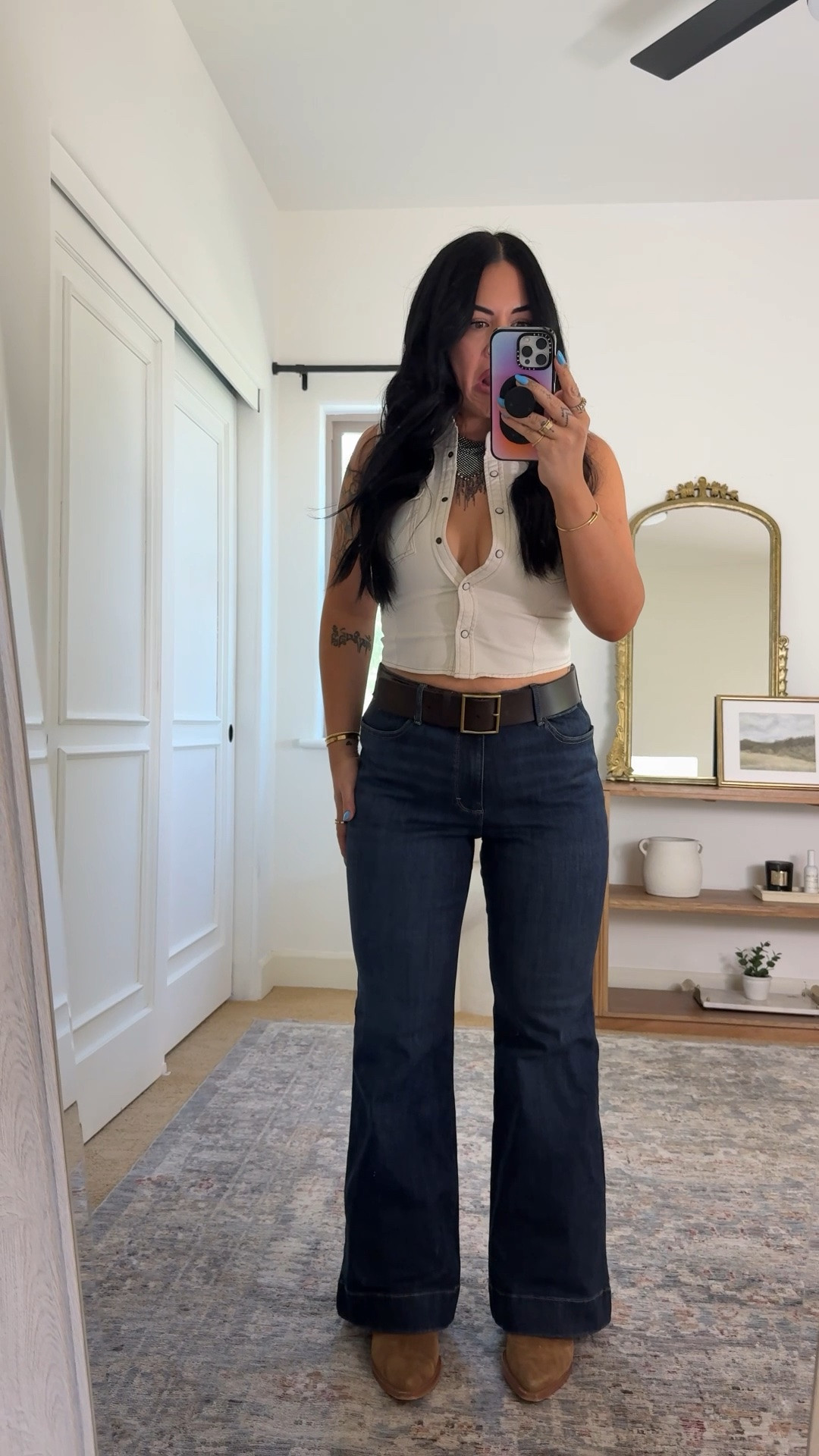 I am LOVING my new jeans from @wrangler!! My body is changing and I no longer have jeans that fit me, but these bespoke jeans are phenomenal and fit to perfection!

in the first pair i’m a size 33x30, the flare jeans in rosa
in the second pair i’m a size 33x30, the trousers in alexandra
in the third pair im a size 32x26, the wide leg crop in miranda 

size small in the first tee
size small in the second button up
size large in the last tee

 #ad

#LTKootd #LTKgrwm #LTKMidsize