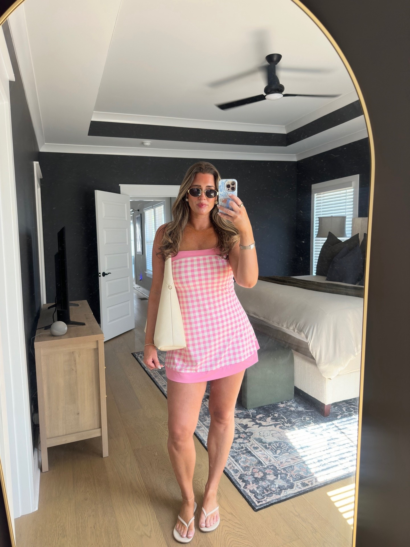 pink gingham active dress at Target 💗🎯

5’10” | size 8-10 
Sized up to large for length (if you’re not tall, get your true size) 

#LTKootd #LTKmomlife #LTKTall