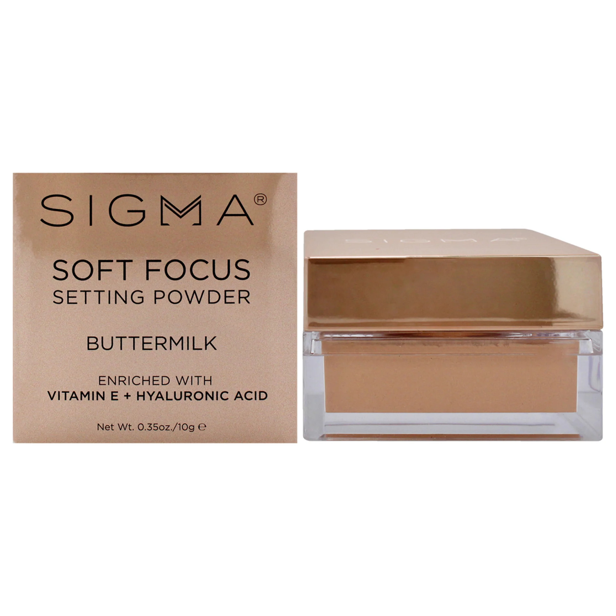 Soft Focus Setting Powder - Buttermilk by SIGMA for Women - 0.35 oz Powder | Shop Simon