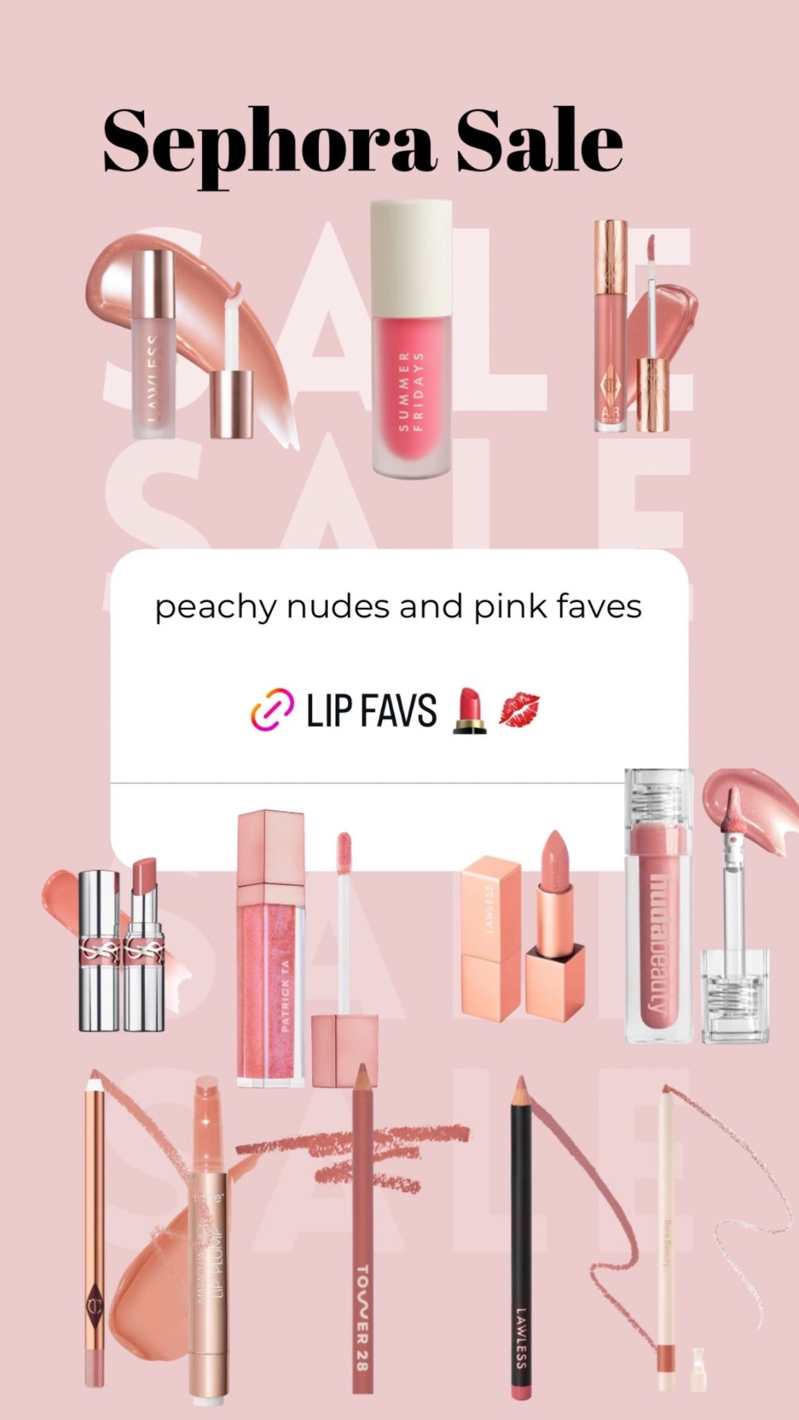 Sephora SALE is officially here 💄✨ If you’ve been waiting to restock your faves or finally try that viral product… this is your sign!! Rouge members get 20% OFF starting TODAY 🖤 I’m grabbing all my everyday staples + a few fun splurges while the discount is at its best 🙌

Run don’t walk because the good stuff always sells out fast 🛍️ Everything linked here!!

#SephoraSale #SephoraVIB #LTKBeauty #LTKSaleAlert #BeautyDeals #MakeupMustHaves #SkincareRoutine #SephoraHaul #BeautyFavorites #LTKFinds