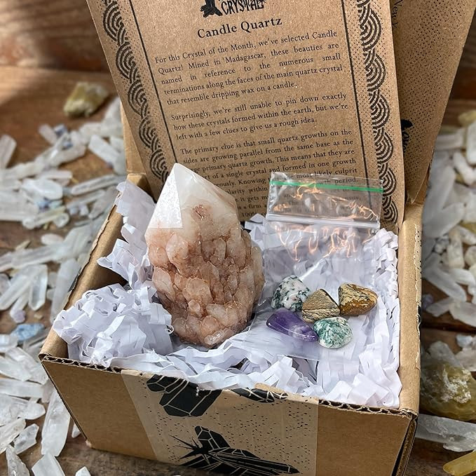 Crystal of the Month Subscription Box - Crystal Meditation - Crystal Decorations - Crystal Gifts ... | Amazon (US)