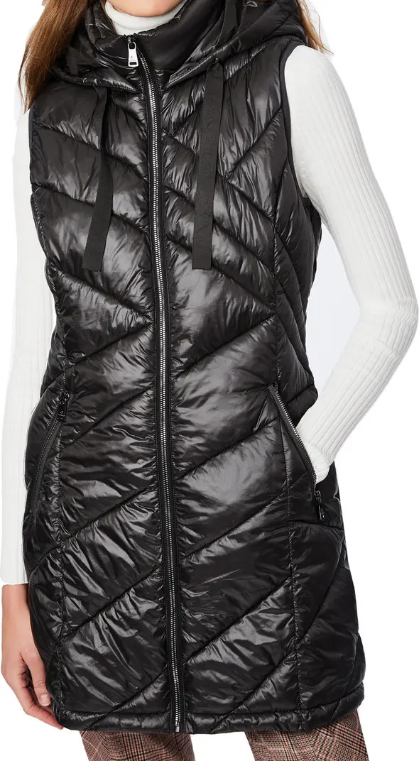 Long Hooded Vest | Nordstrom Rack