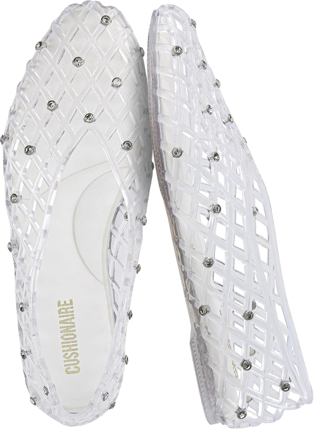 CUSHIONAIRE Sweets Ballet Jelly Flats for Women with Crystal Details | Amazon (US)