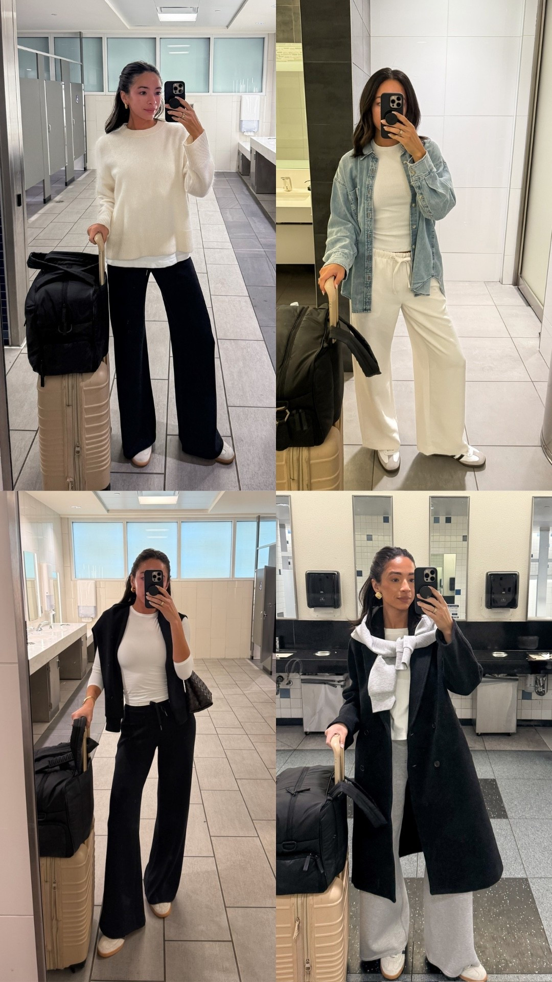 My go-to travel outfit and essentials!! Use code NENAXSPANX to save 15% off your first purchase! 

My favorite travel duffel for flying! It holds so much, fits under the seat in front of you and counts as a personal item. This carry-on suitcase is an overpackers dream suitcase! It's lightweight, fits so much and has a built in weight indicator!

Calpak Luka duffel 
Duffel bag
Weekend bag
Calpak 
Beis suitcase 

#LTKTravel #LTKSeasonal #LTKFindsUnder100