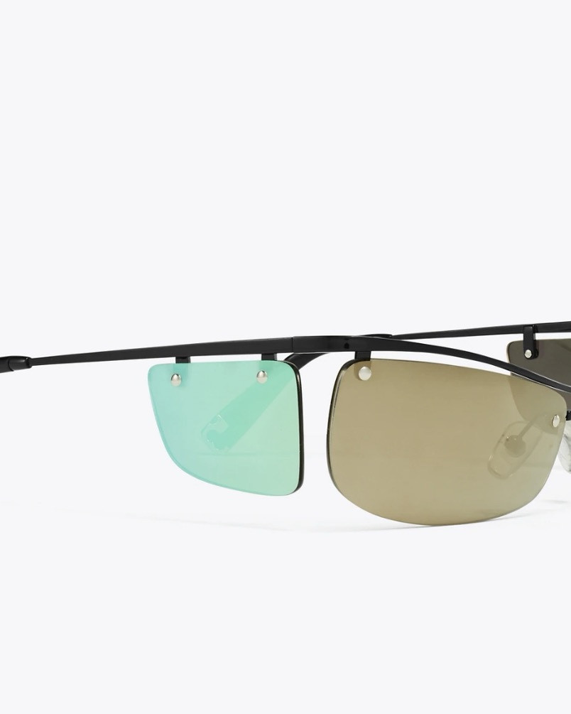 DOUBLE-LENS RUNWAY SUNGLASSES

Introduced on the Spring '25 runway, ultra-lightweight sunglasses are sporty and surreal. Polished and cut by hand, the shield-like style features translucent lenses and a separate side lens, providing wraparound coverage

#LTKBeauty #LTKTravel #LTKStyleTip