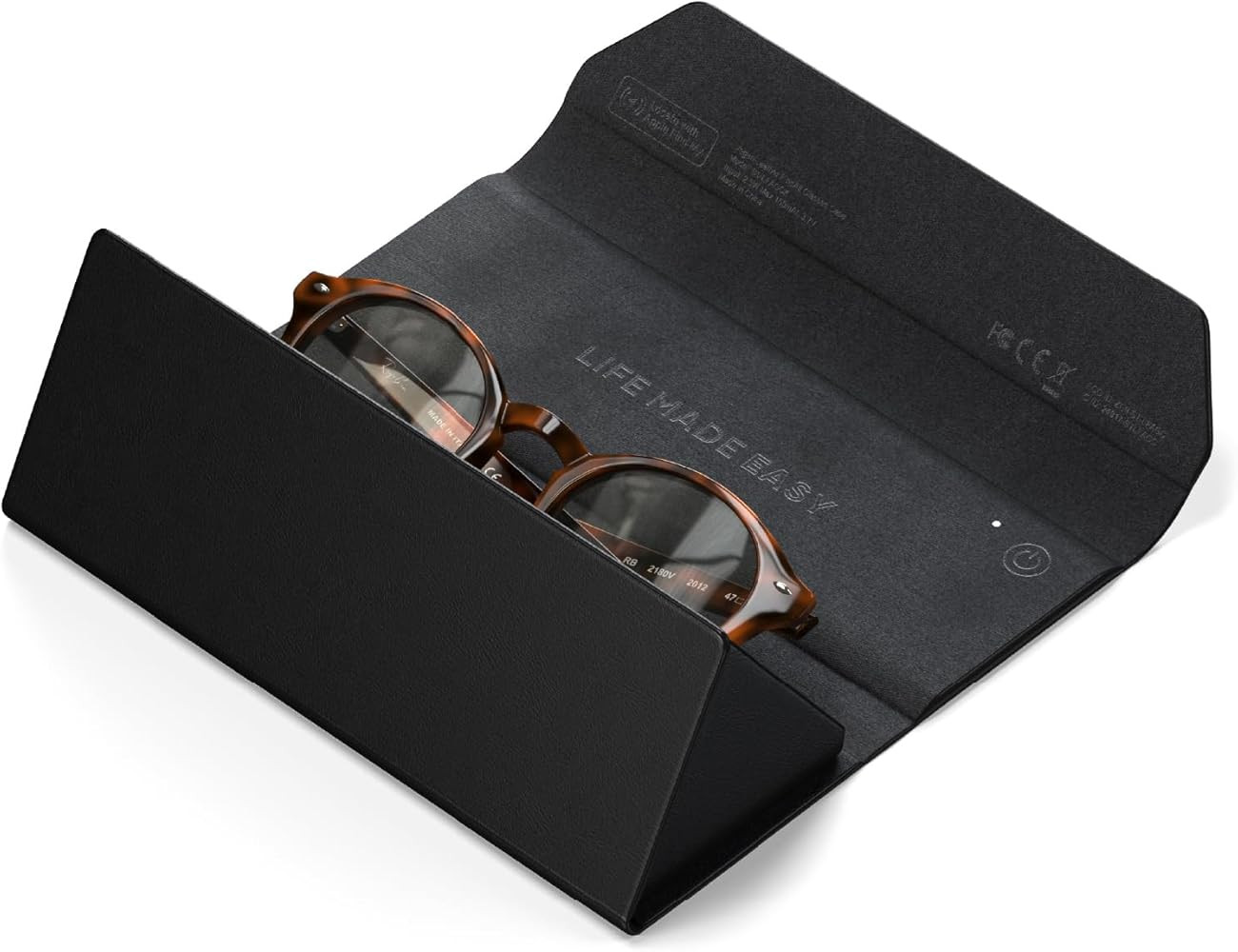 Satechi FindAll Smart Glasses Case with Find My, Foldable & Portable, Wireless Rechargeable, Loud... | Amazon (US)