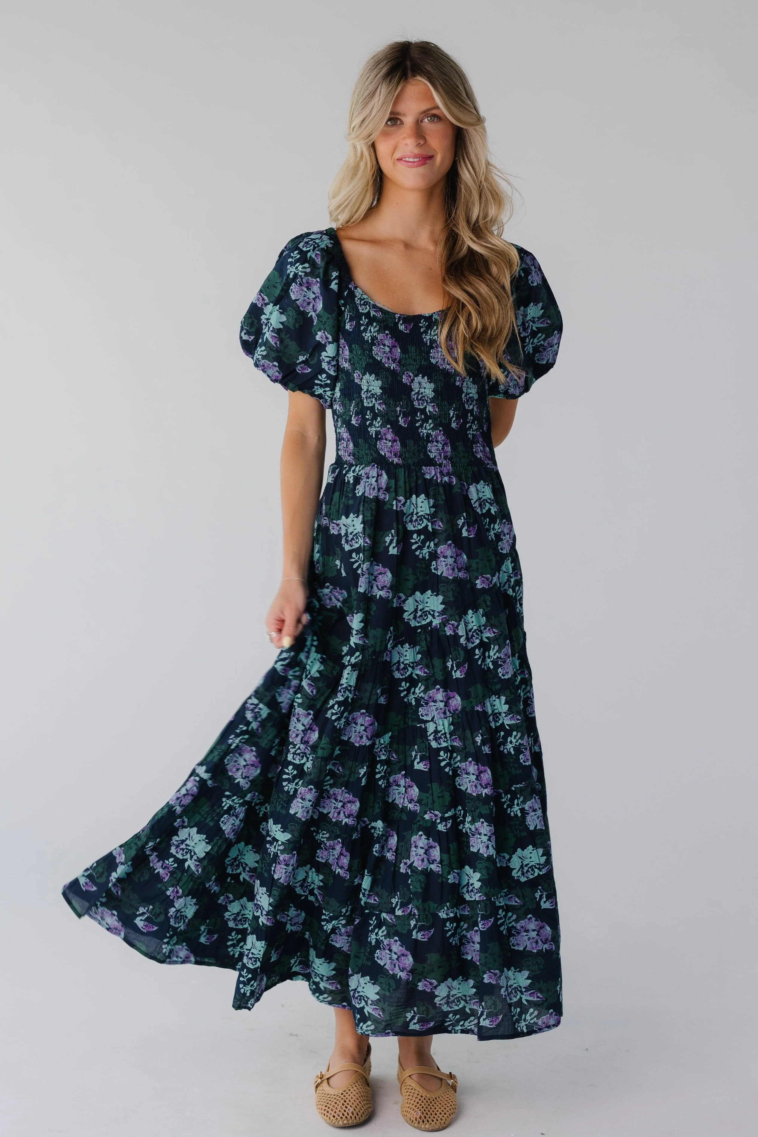 Citrus Bryn Smocked Dress - Summer | Called To Surf