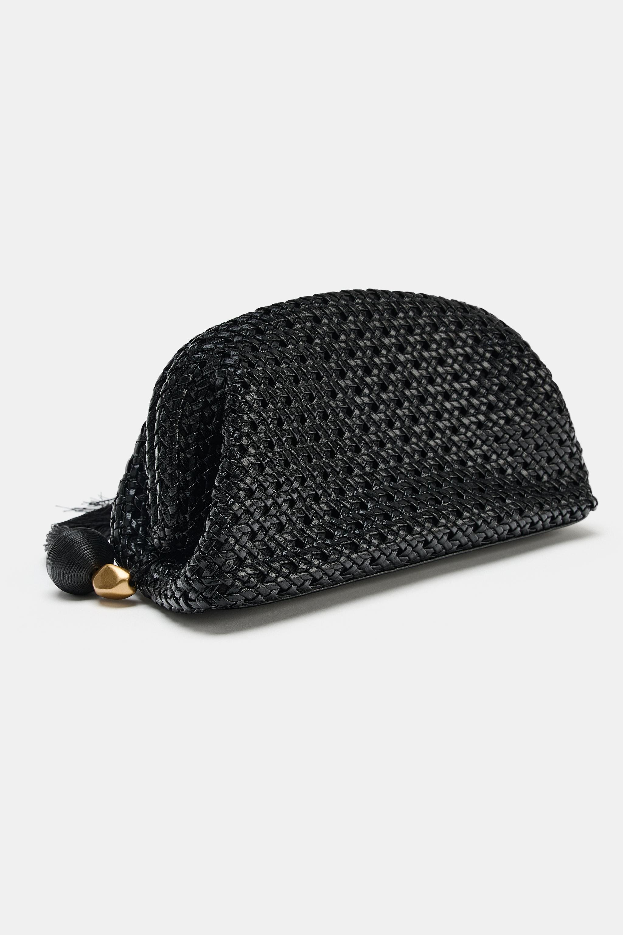BRAIDED CLUTCH BAG | Zara UK