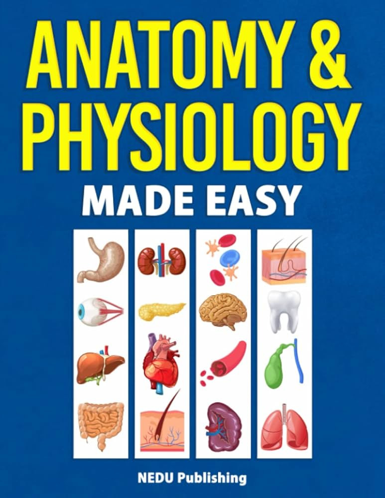 Anatomy & Physiology Made Easy: An Illustrated Study Guide for Students To Easily Learn Anatomy a... | Amazon (US)