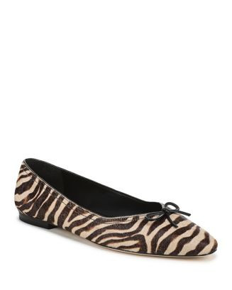 Women's Cailey Calf Hair Ballet Flats | Bloomingdale's (US)