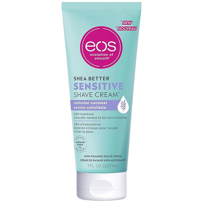 eos Shea Better Sensitive Shaving Cream, Women's Shave Cream, Fragrance-Free, Skin Care and Lotio... | Amazon (US)