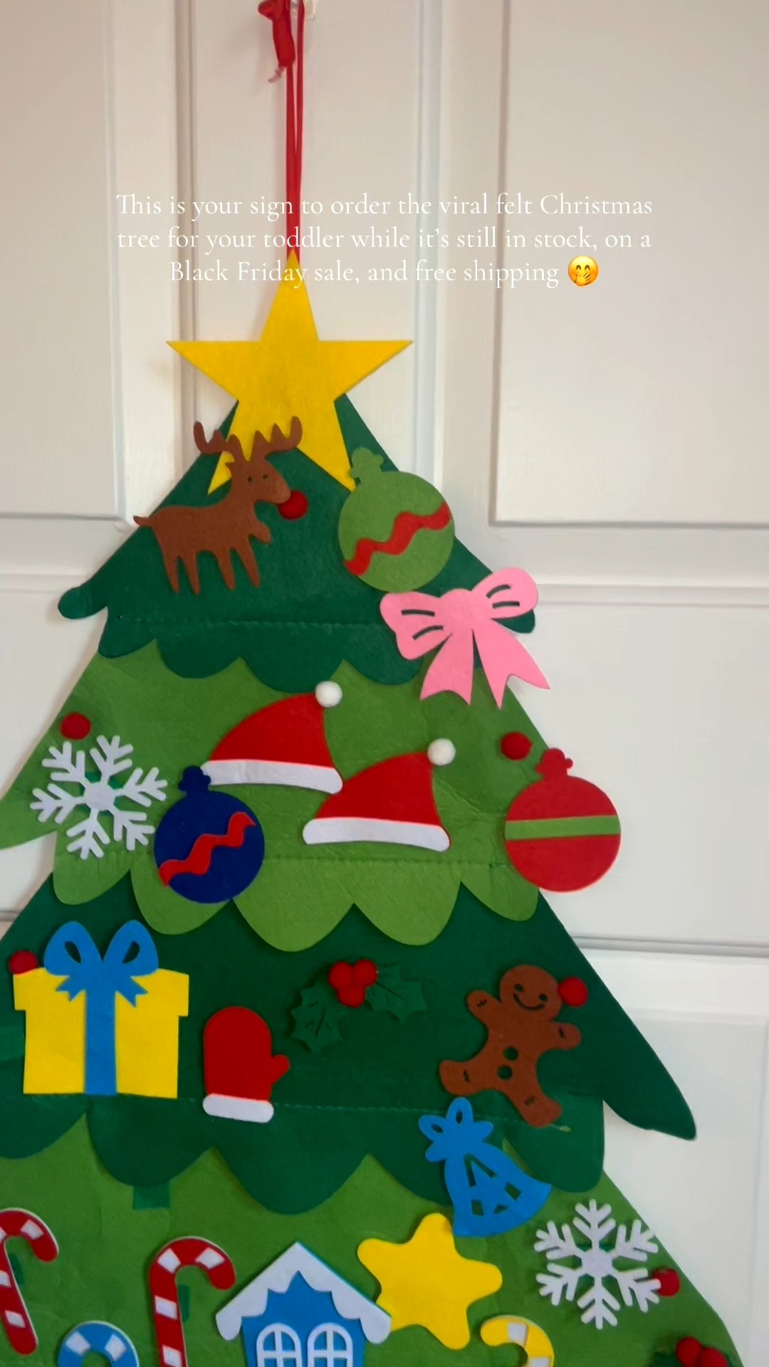 This viral felt Christmas tree is worth the hype! My three year old is so obsessed 🤩 🎄Chris

#LTKKids #LTKmomlife #LTKHoliday