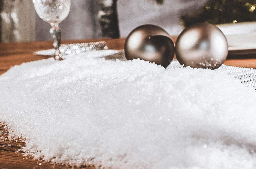 Riffelmacher Bio Kunstschnee 68030-1 Liter - Zubehör Weihnachtsdeko Weihnachtskrippe Weiß Stär... | Amazon (DE)