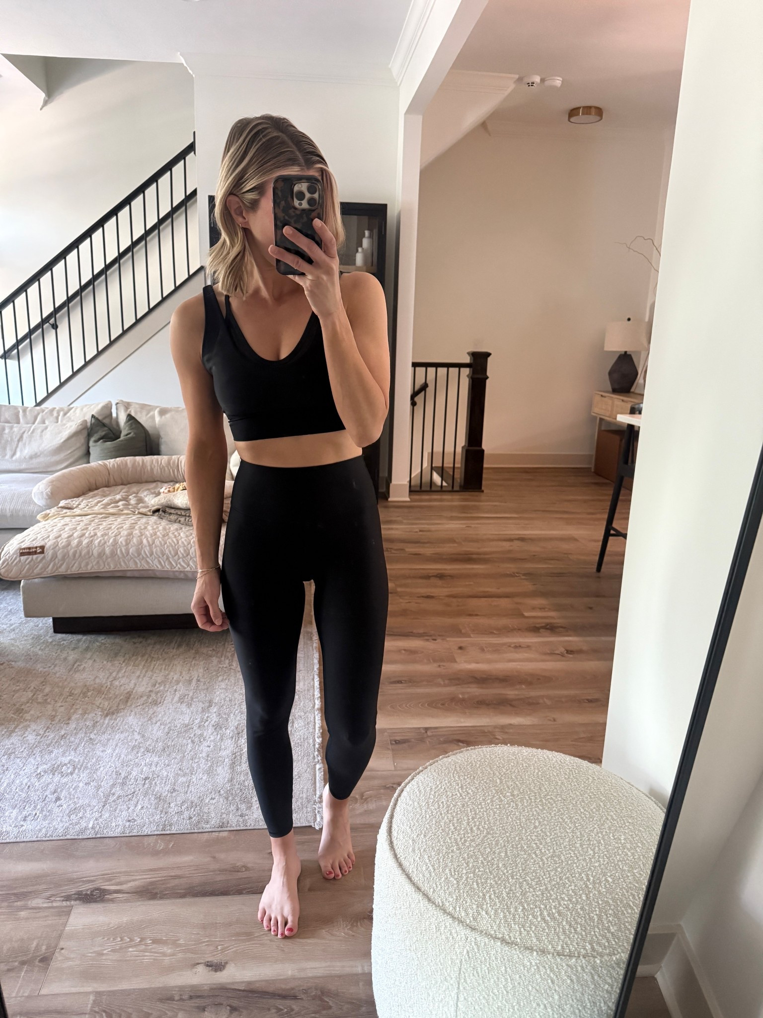 Wearing xs leggings, small sports bra 

#LTKActive #LTKfitnessgoals #LTKOver40