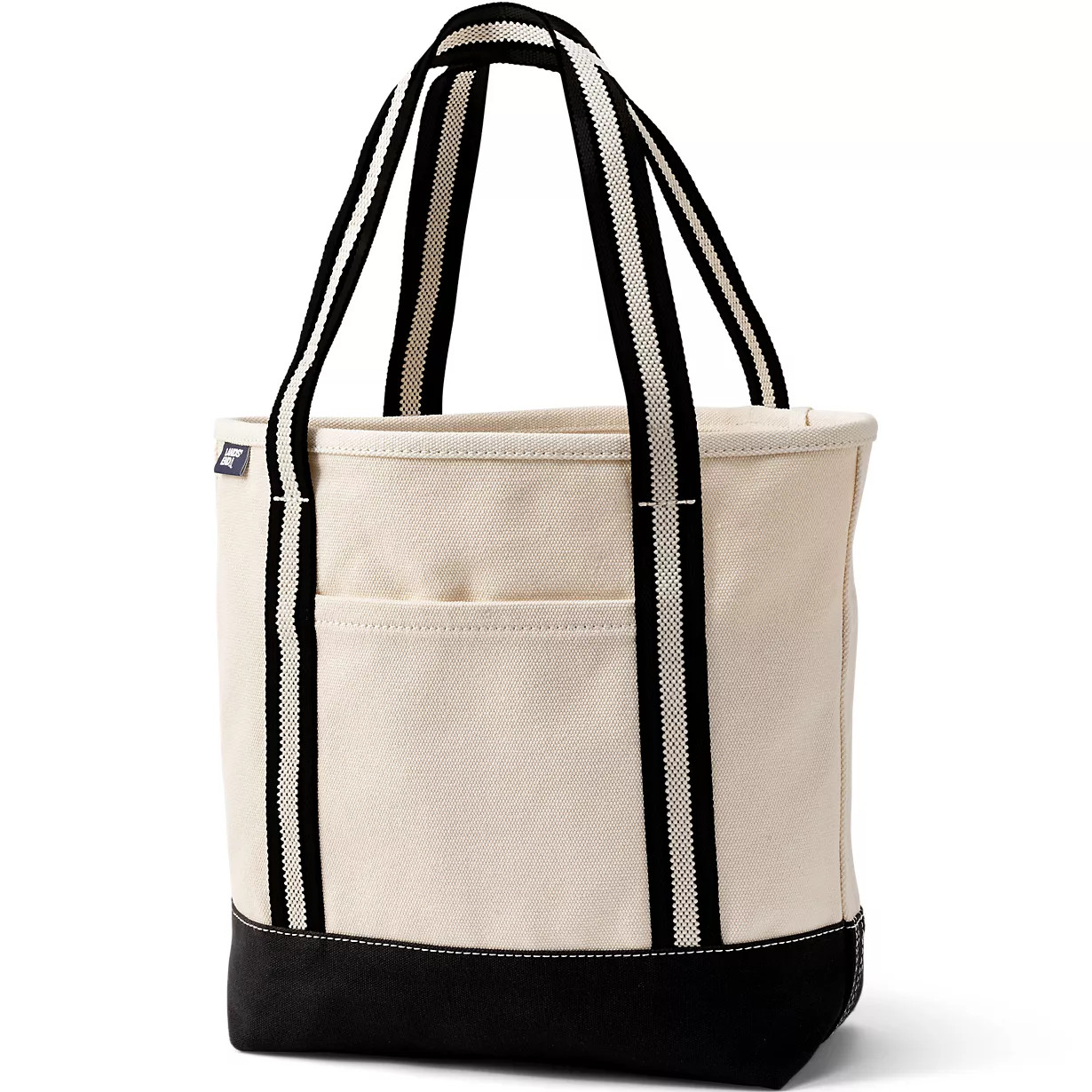 Medium 5 Pocket Open Top Canvas Tote Bag | Lands' End (US)