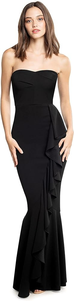 Dress the Population Women's Paris Bodycon Maxi Dress | Amazon (US)