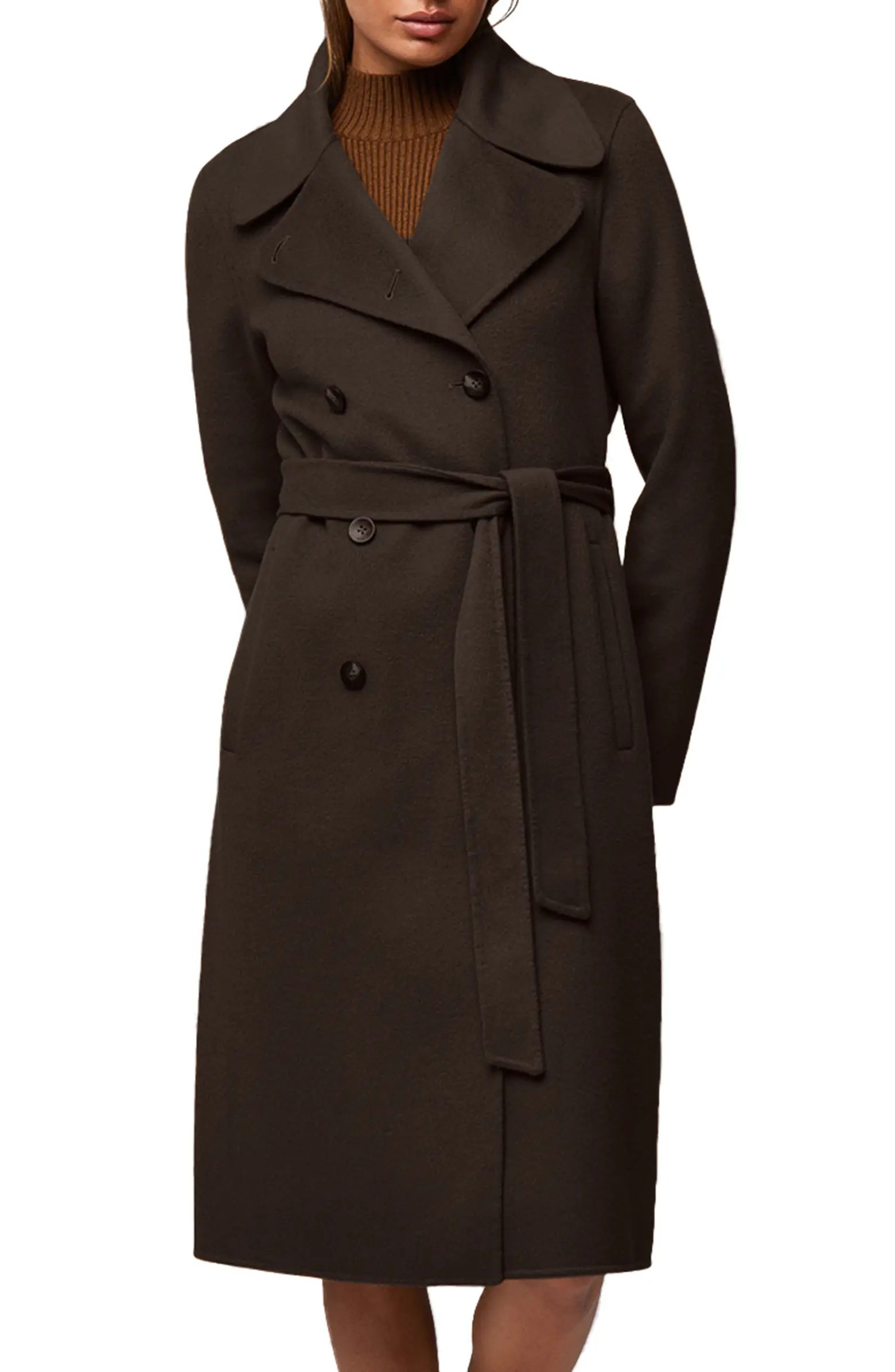 Soia & Kyo Anna Wool Blend Trench Coat | Nordstrom | Nordstrom