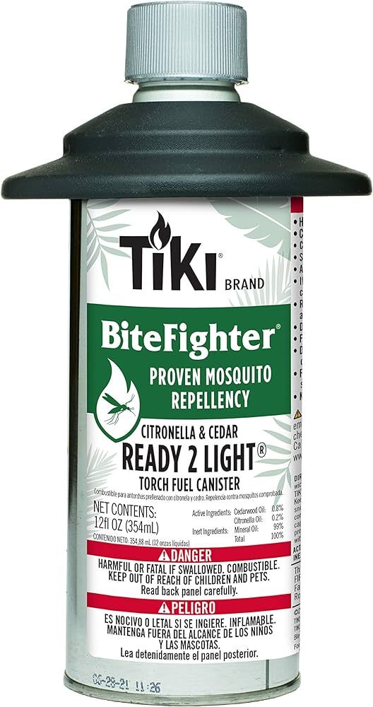 TIKI Brand BiteFighter Torch Fuel, 12 Ounce Canister | Amazon (US)
