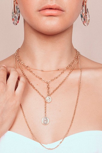 Infinity Coin Multi-Lariat | The Styled Collection