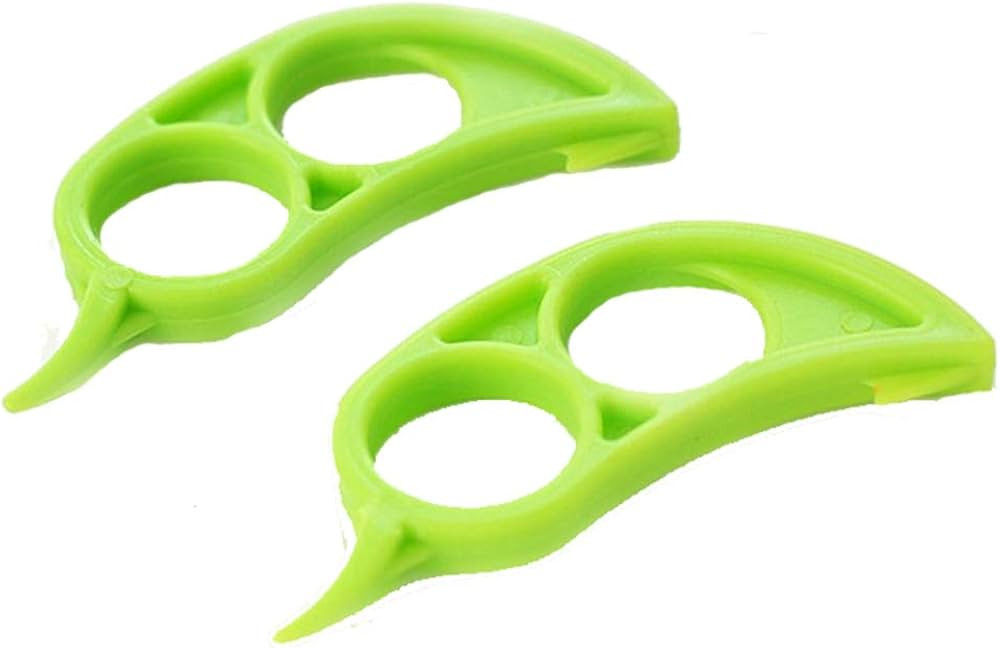 CJESLNA 4 x Orange Opener Peeler Slicer Cutter Plastic Lemon Citrus Fruit Skin Remover | Amazon (US)