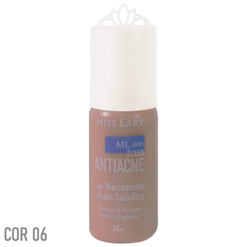 Miss Lary Base Líquida Antiacne 30ml | Beleza Na Web (BR)