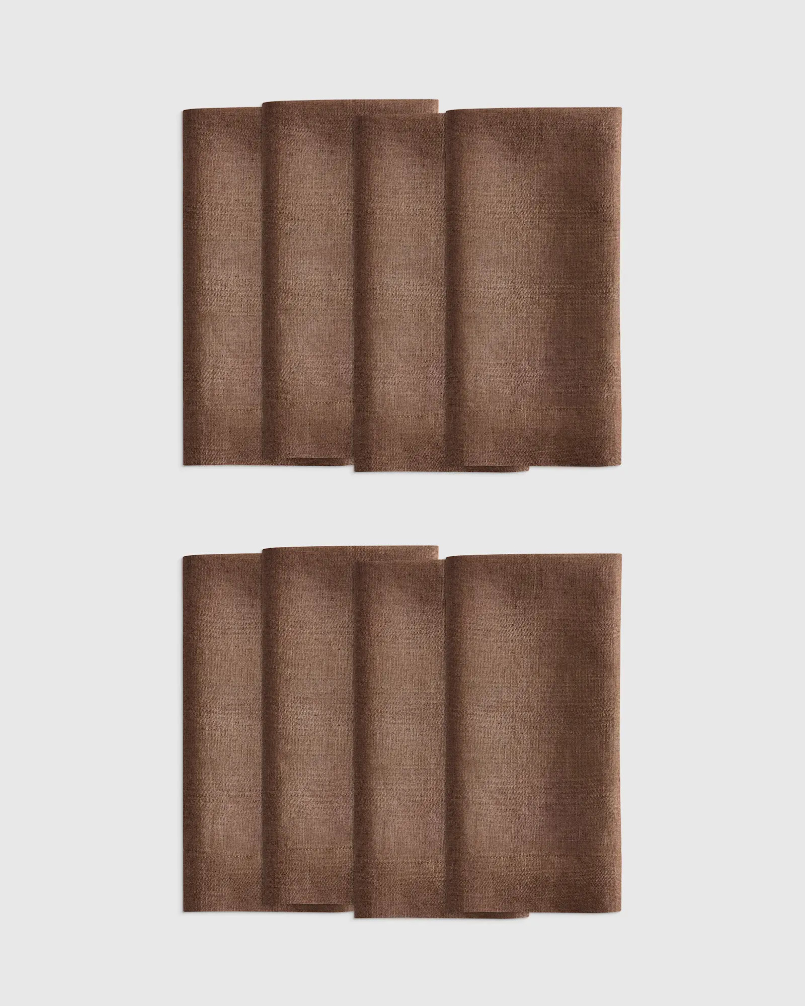 European Linen Wide-Hem Napkins (Set of 8) | Quince
