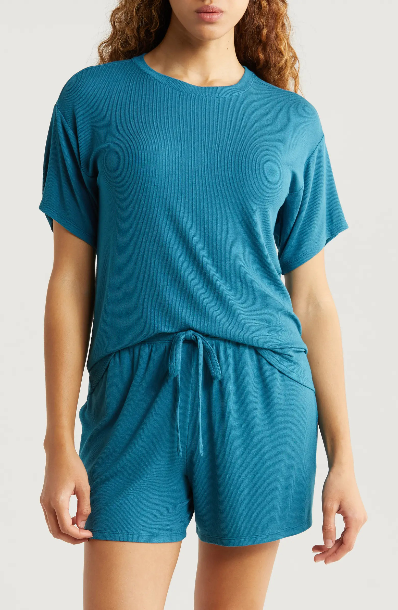 Nordstrom Moonlight Easy Rib Short Pajamas | Nordstrom | Nordstrom