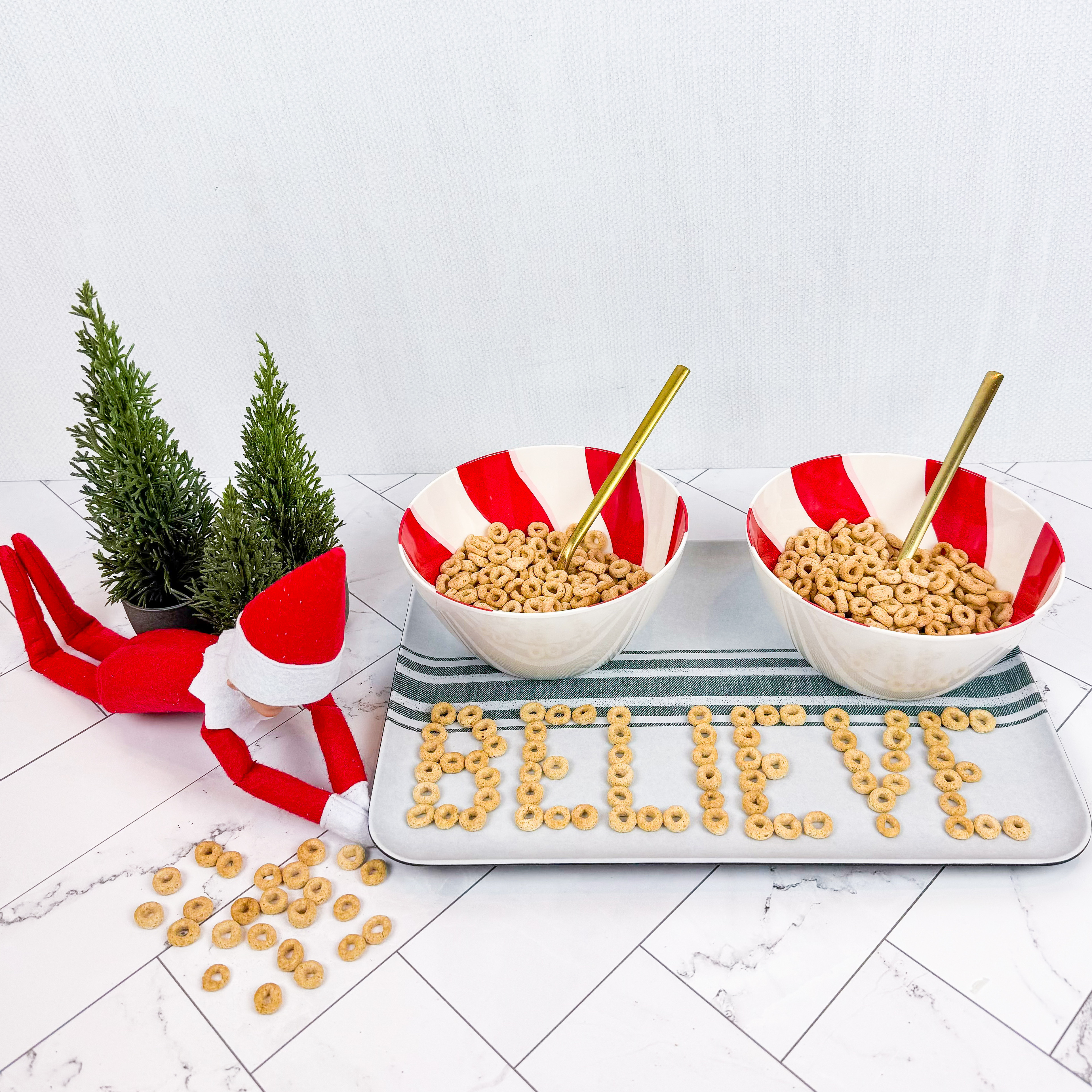 Have the holiday elf spell out a message to the kids in cereal 

#LTKKids #LTKFindsUnder50 #LTKHoliday