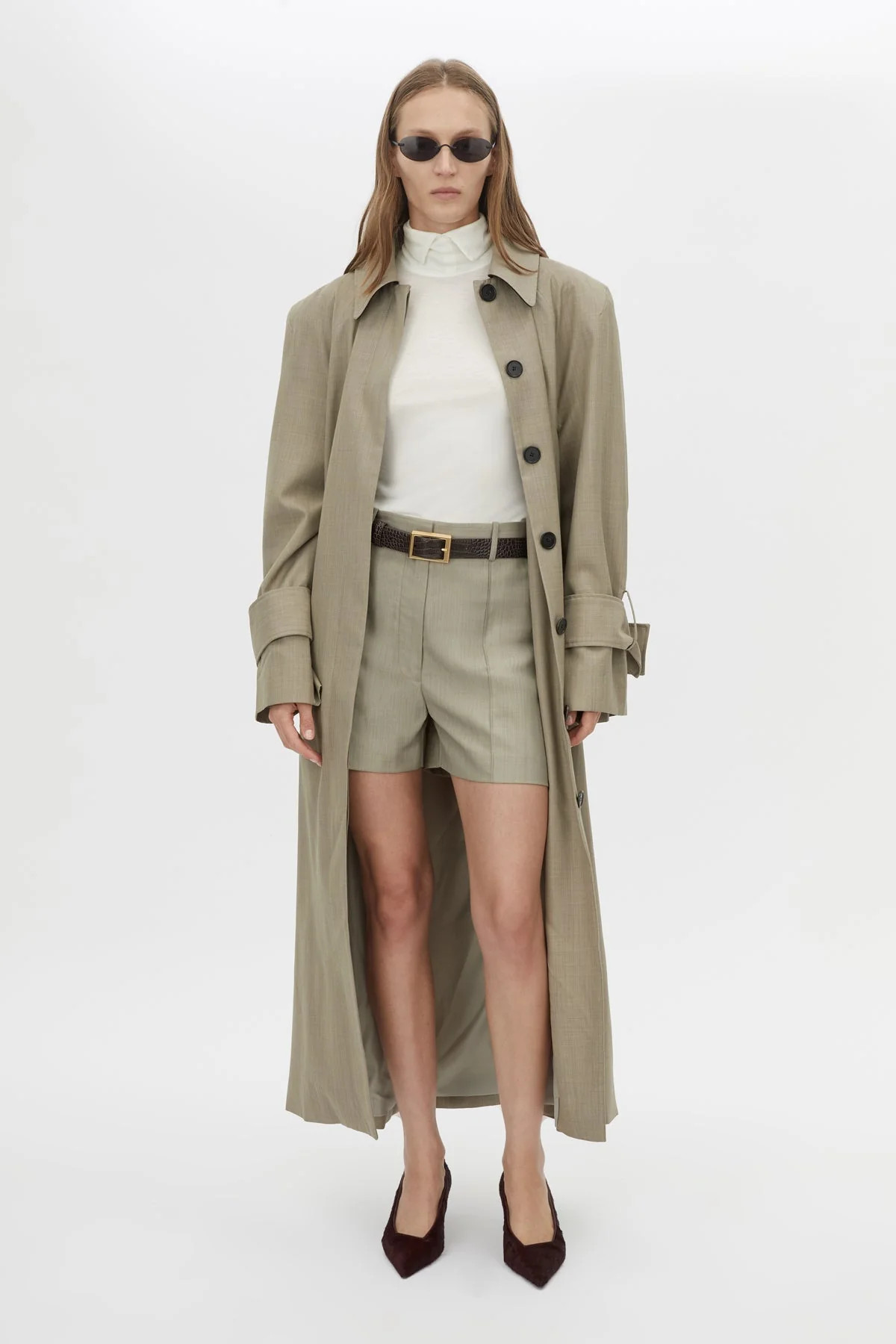 Seri Tailored Short in Stone Marle - CAMILLA AND MARC\u00ae C&M | CAMILLA AND MARC (US, UK, EU)