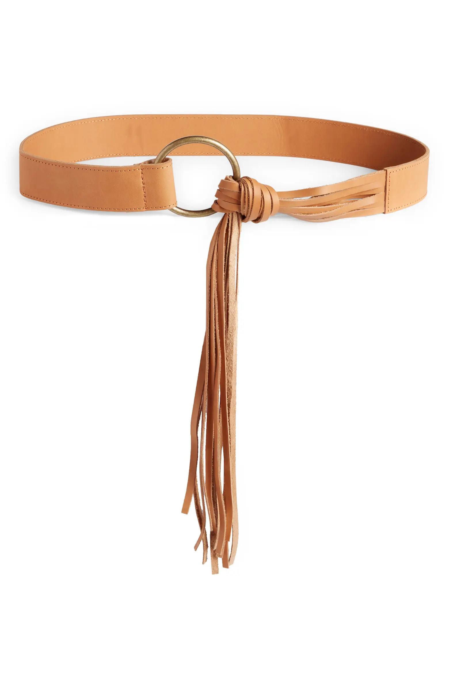 Esme Fringe Leather Belt | Nordstrom