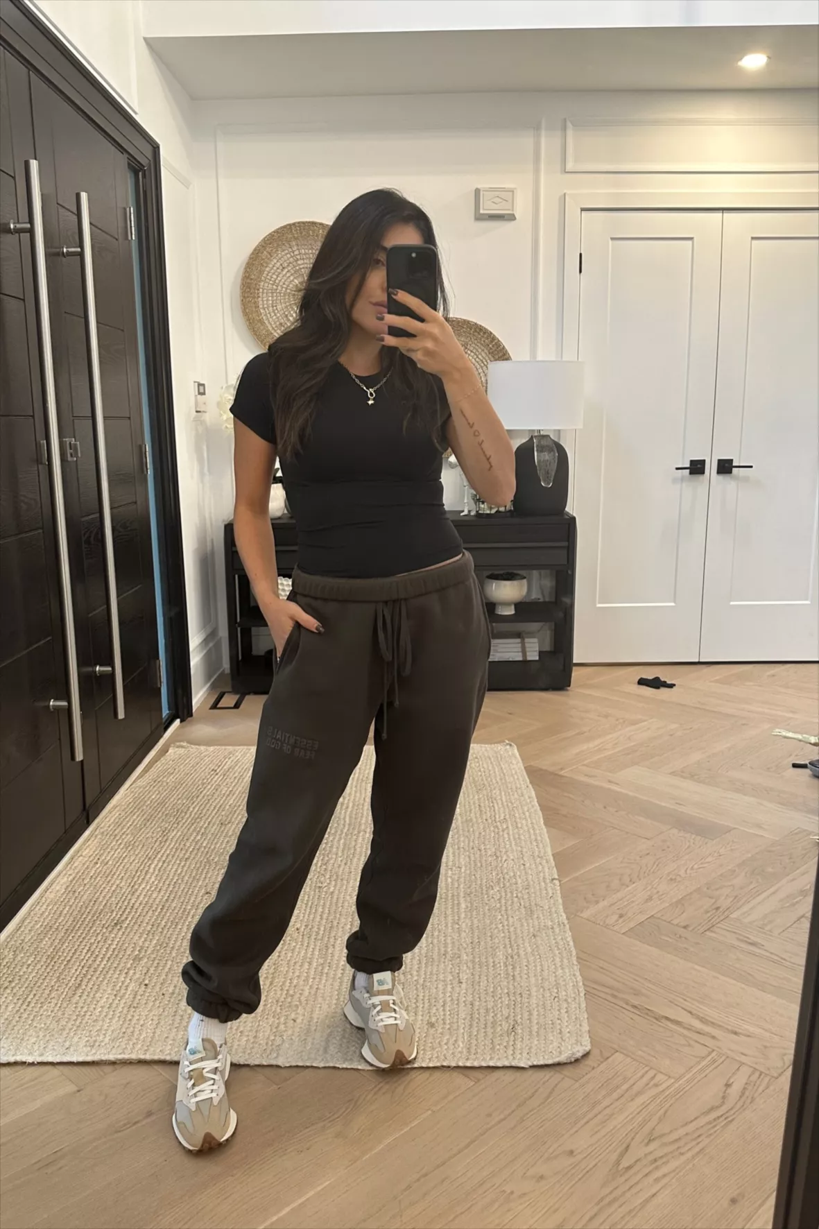 Gray Drawstring Lounge Pants curated on LTK