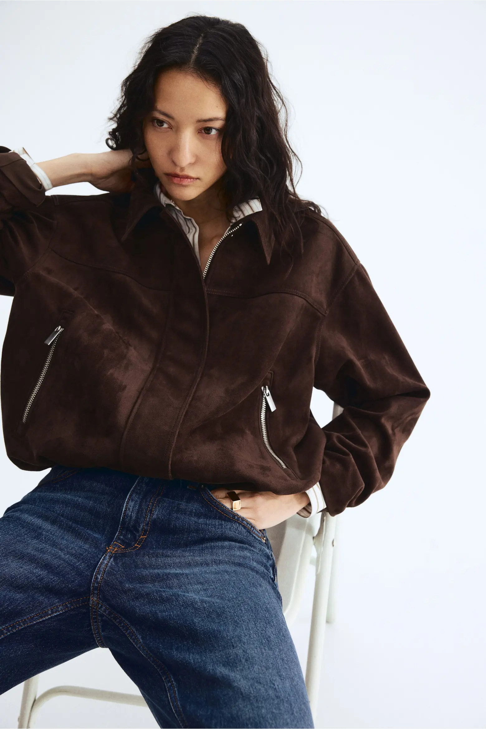 H&M Napped Jacket (Women) | Nordstrom | Nordstrom
