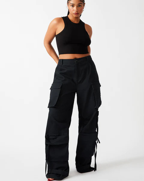 DUO PANT BLACK | Steve Madden (US)