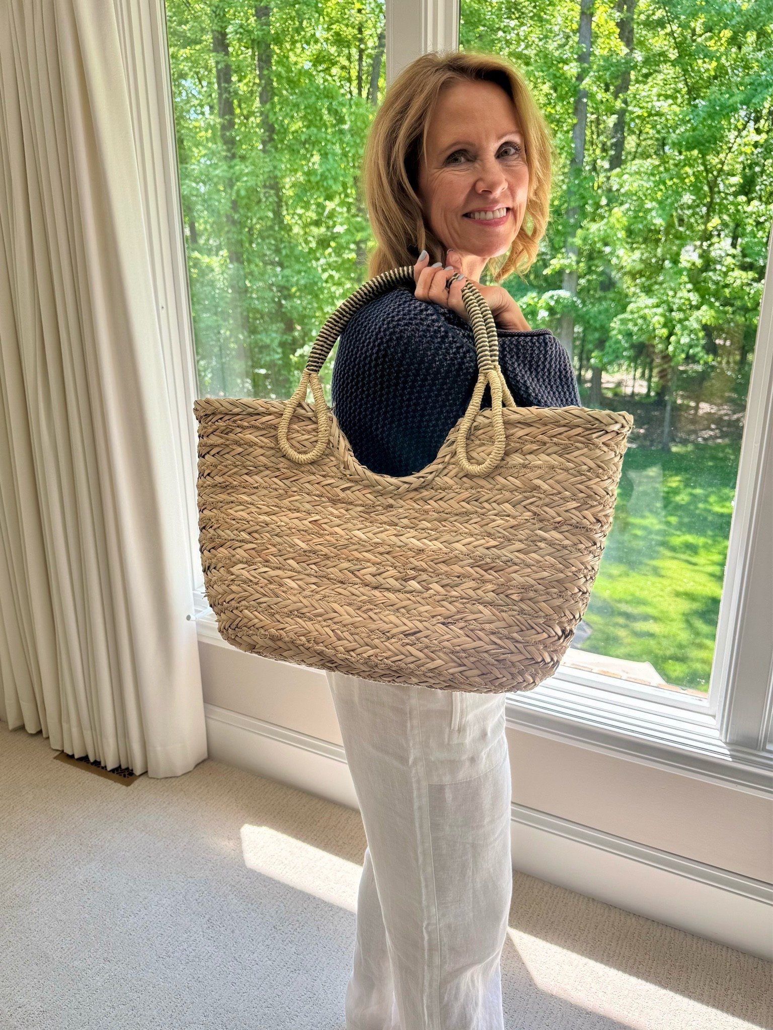 Everyone can use a rattan tote and this one is just so good…. Lots of room for the beach or pool and the price cannot be beat🌞

#LTKSeasonal #LTKActive #LTKOver40