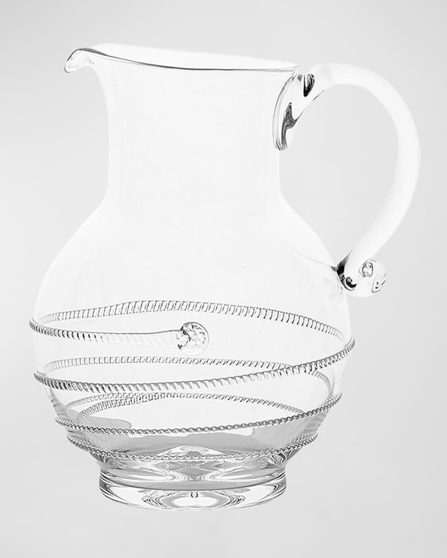 Amalia Glass Round Pitcher | Neiman Marcus
